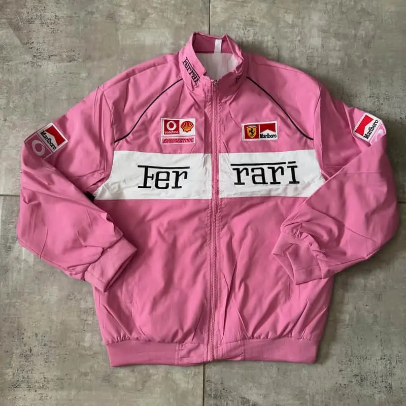 Ferrari Pink Ferrari Vintage Jacket