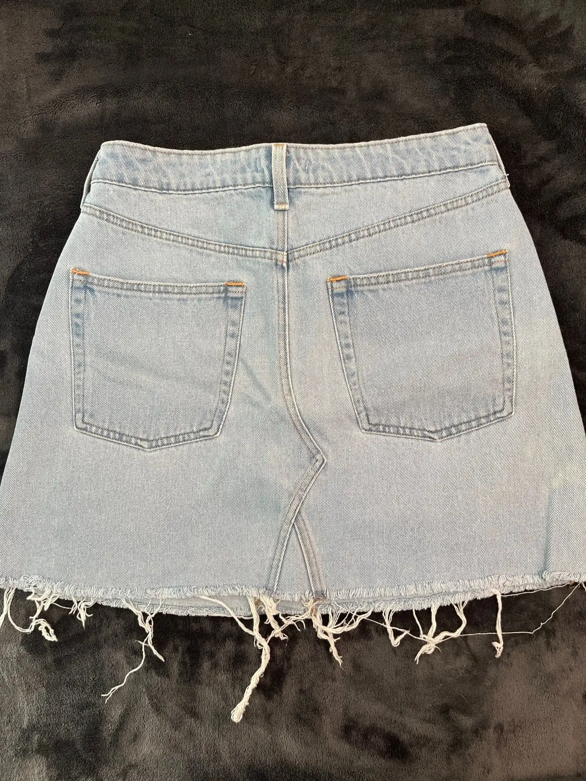 H&M Light Blue Denim Skirt
