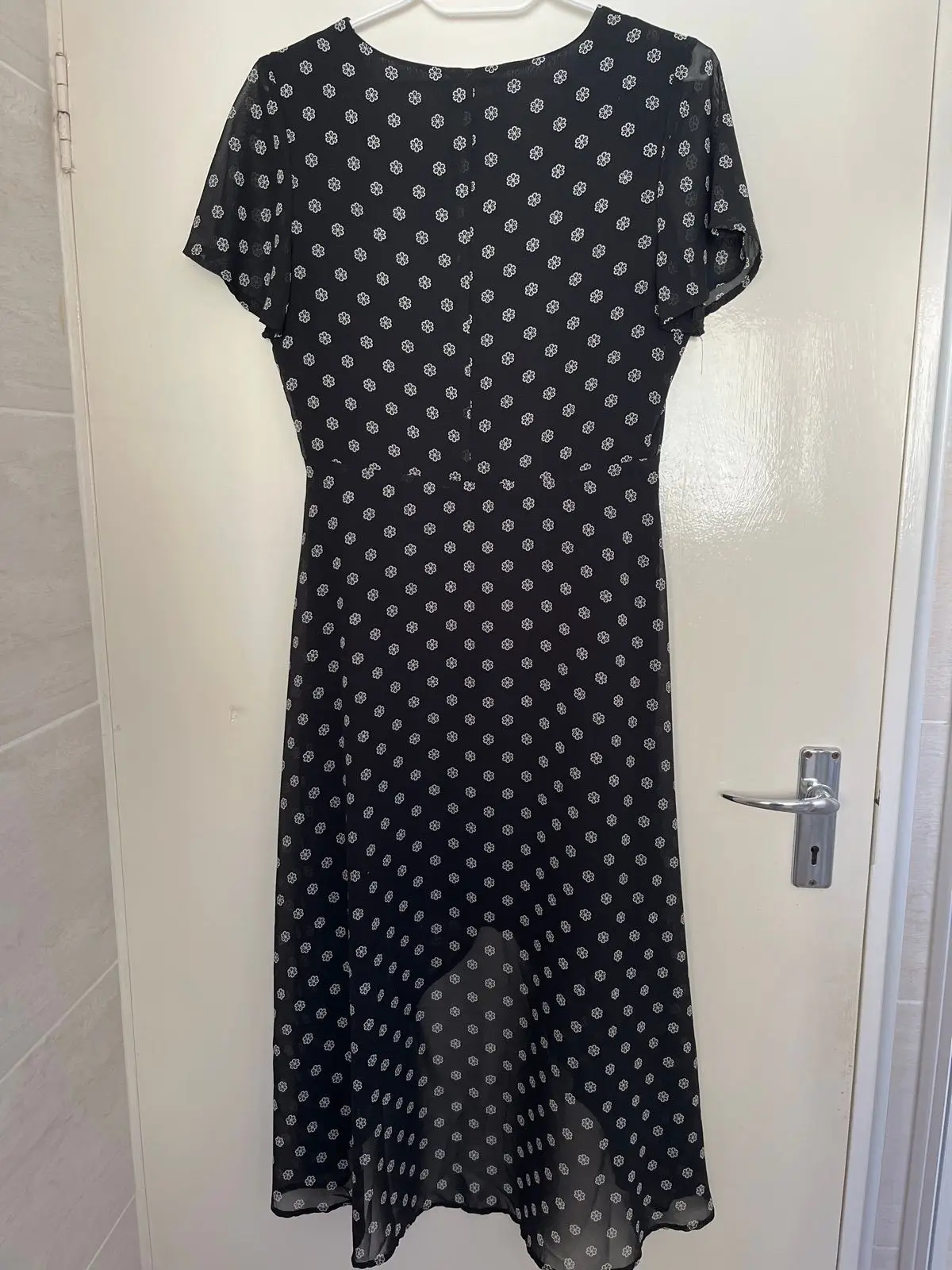 Cotton On Black Ship Wheel Print Dress Size S