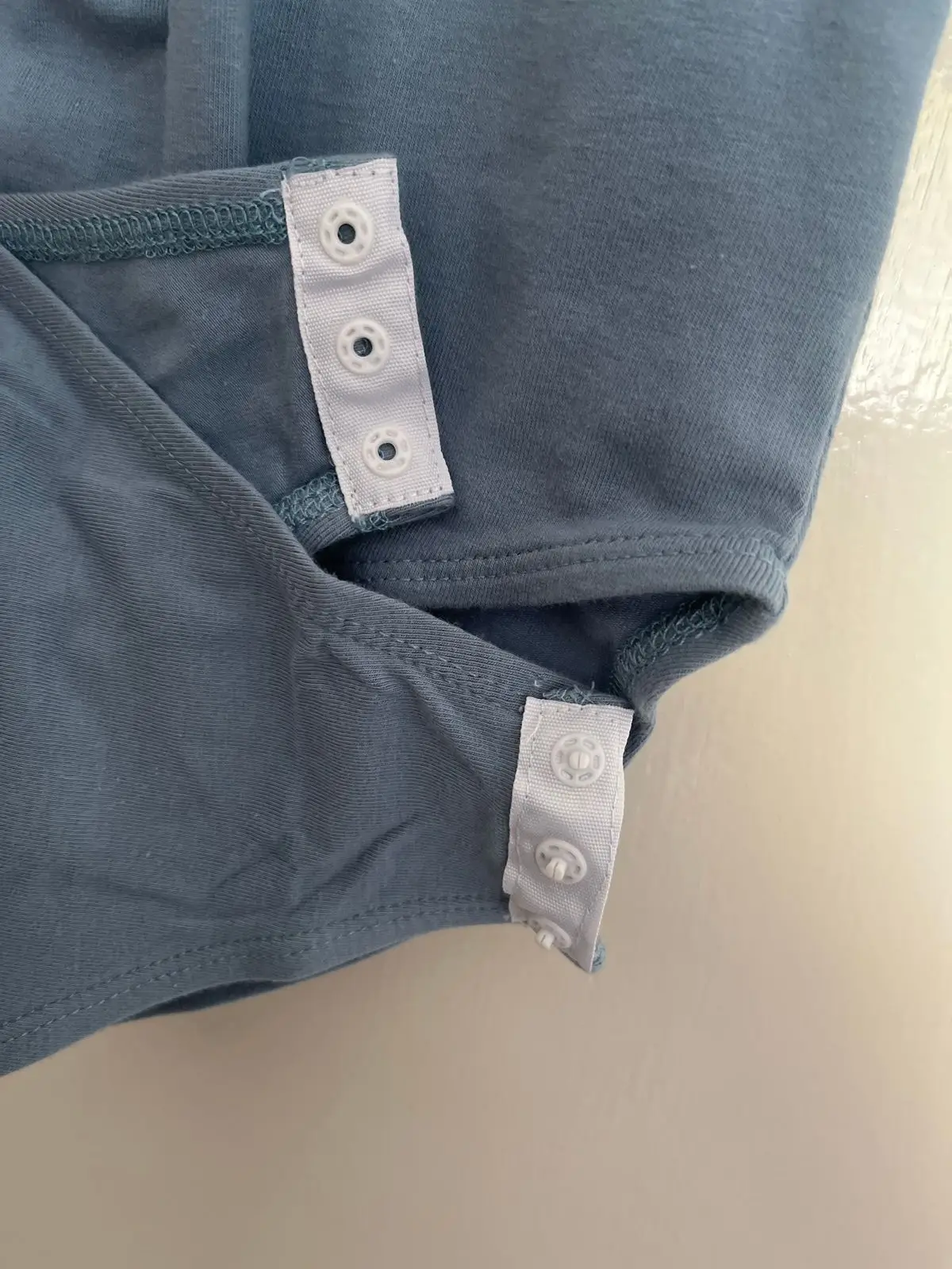 Cherokee Blue Crossover Bodysuit Medium
