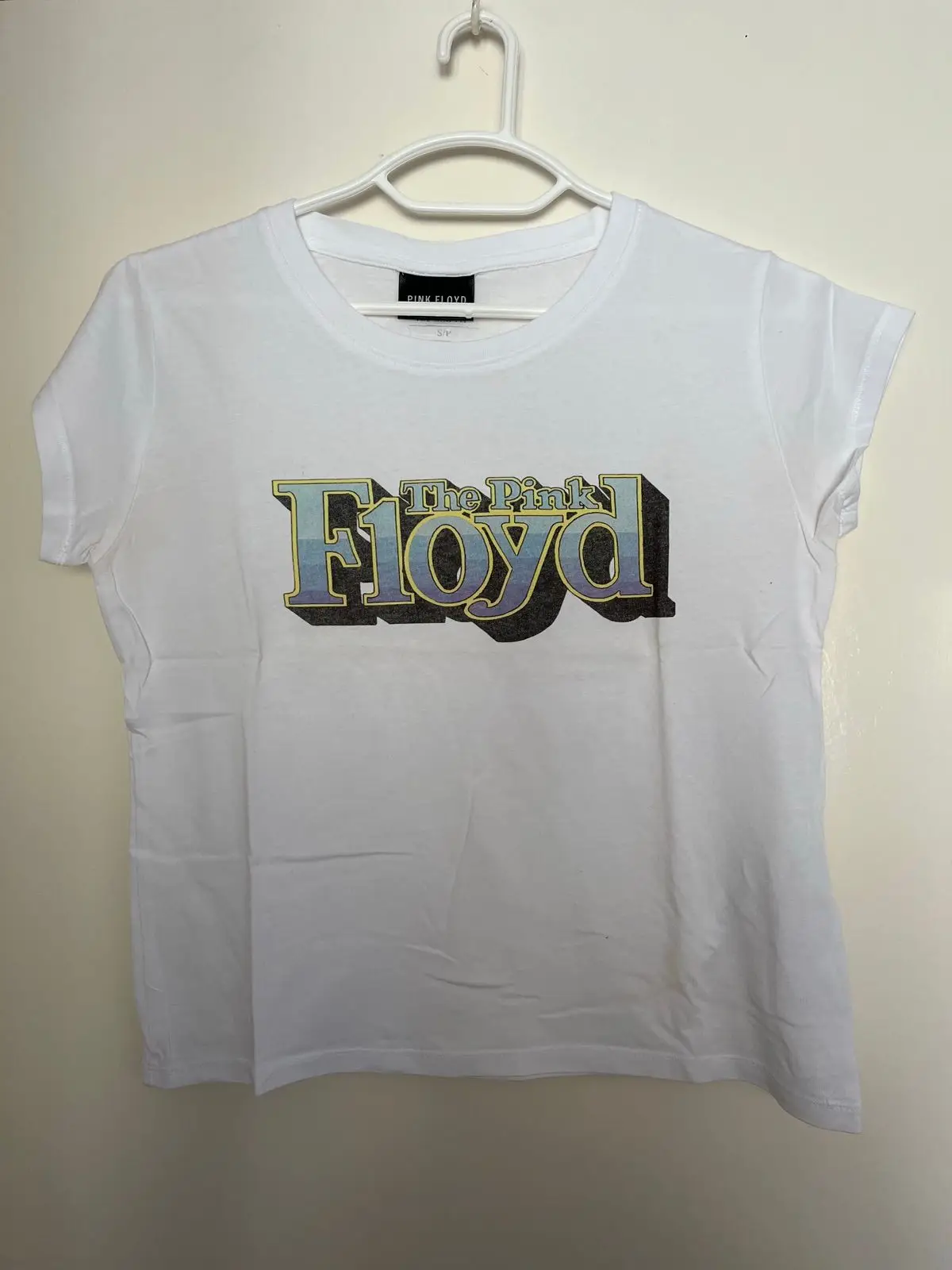 Cotton On Pink Floyd Graphic T-Shirt White Size S
