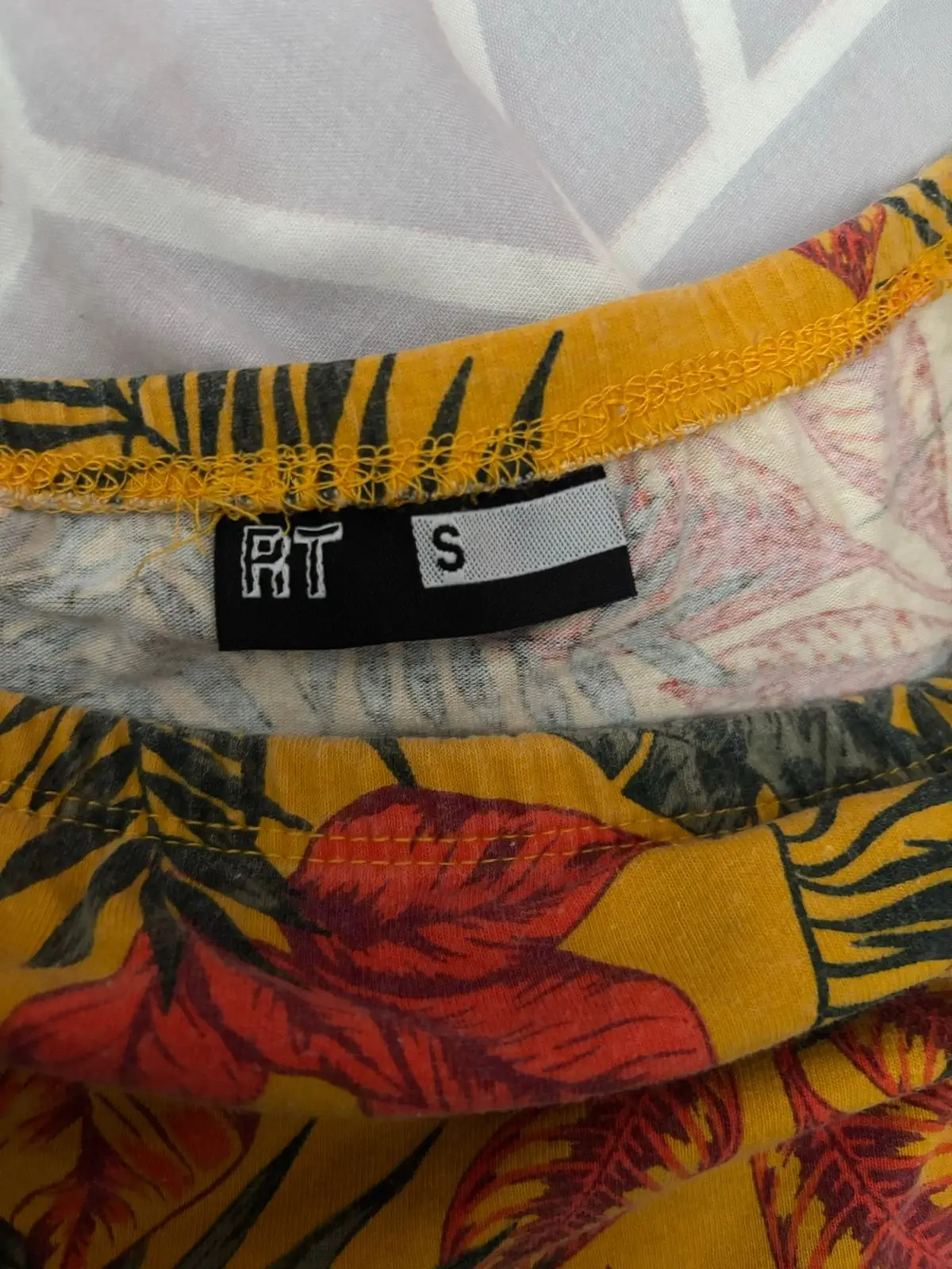 Floral Yellow Headband