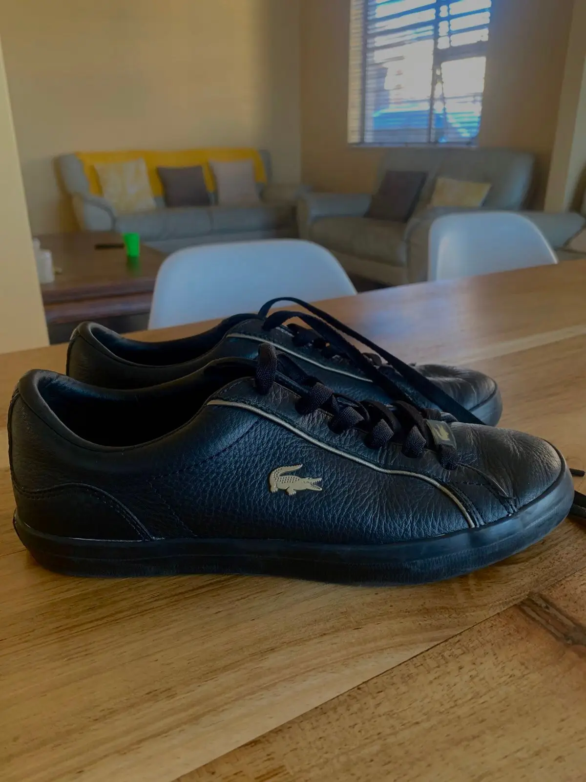 Lacoste Black Sneakers Size 5
