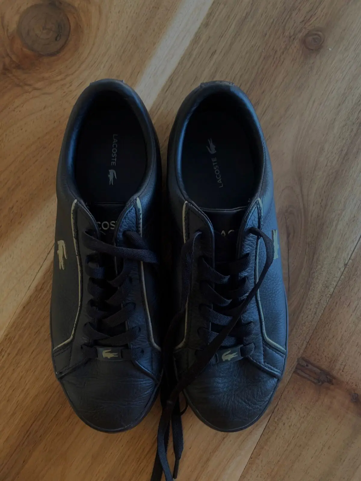 Lacoste Black Sneakers Size 5