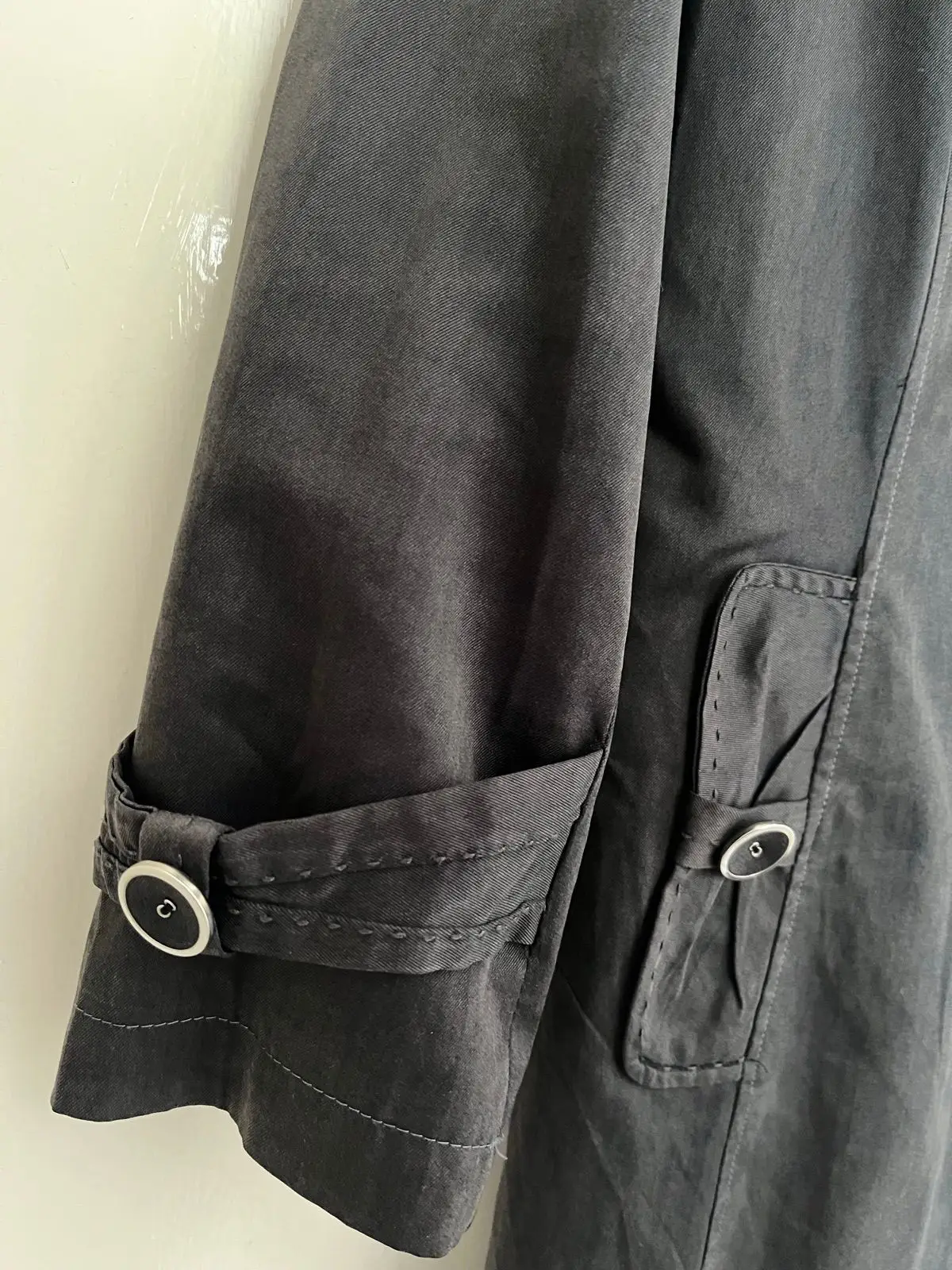 Atolani Grey Coat
