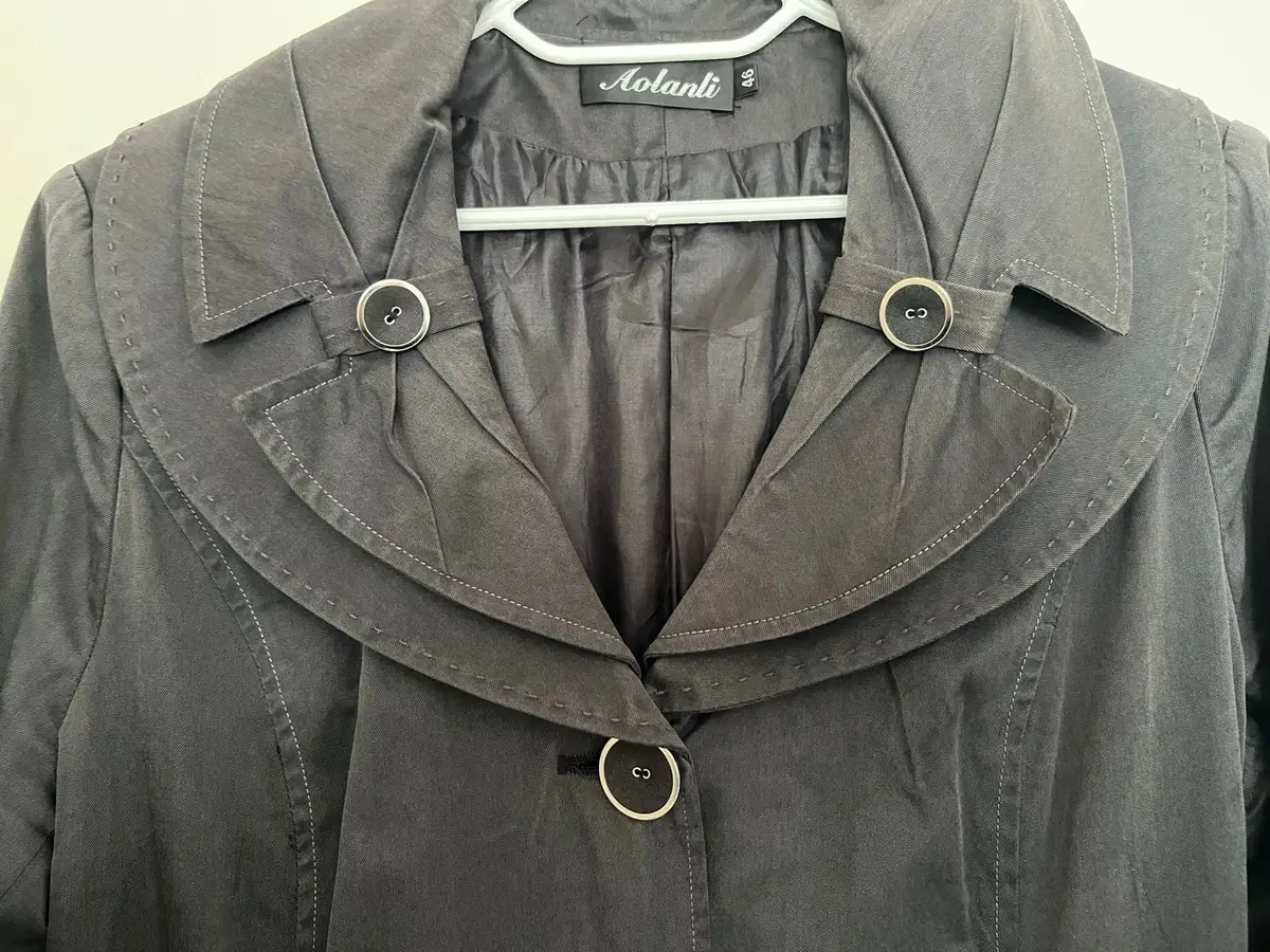 Atolani Grey Coat