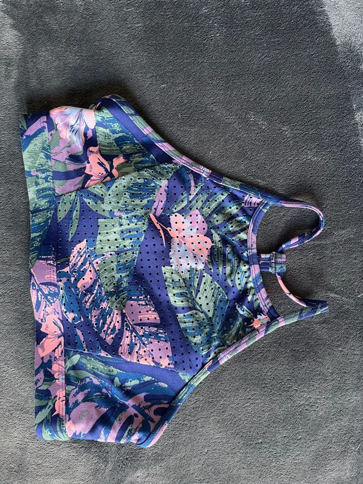 Cotton On Body Floral Print Sports Bra