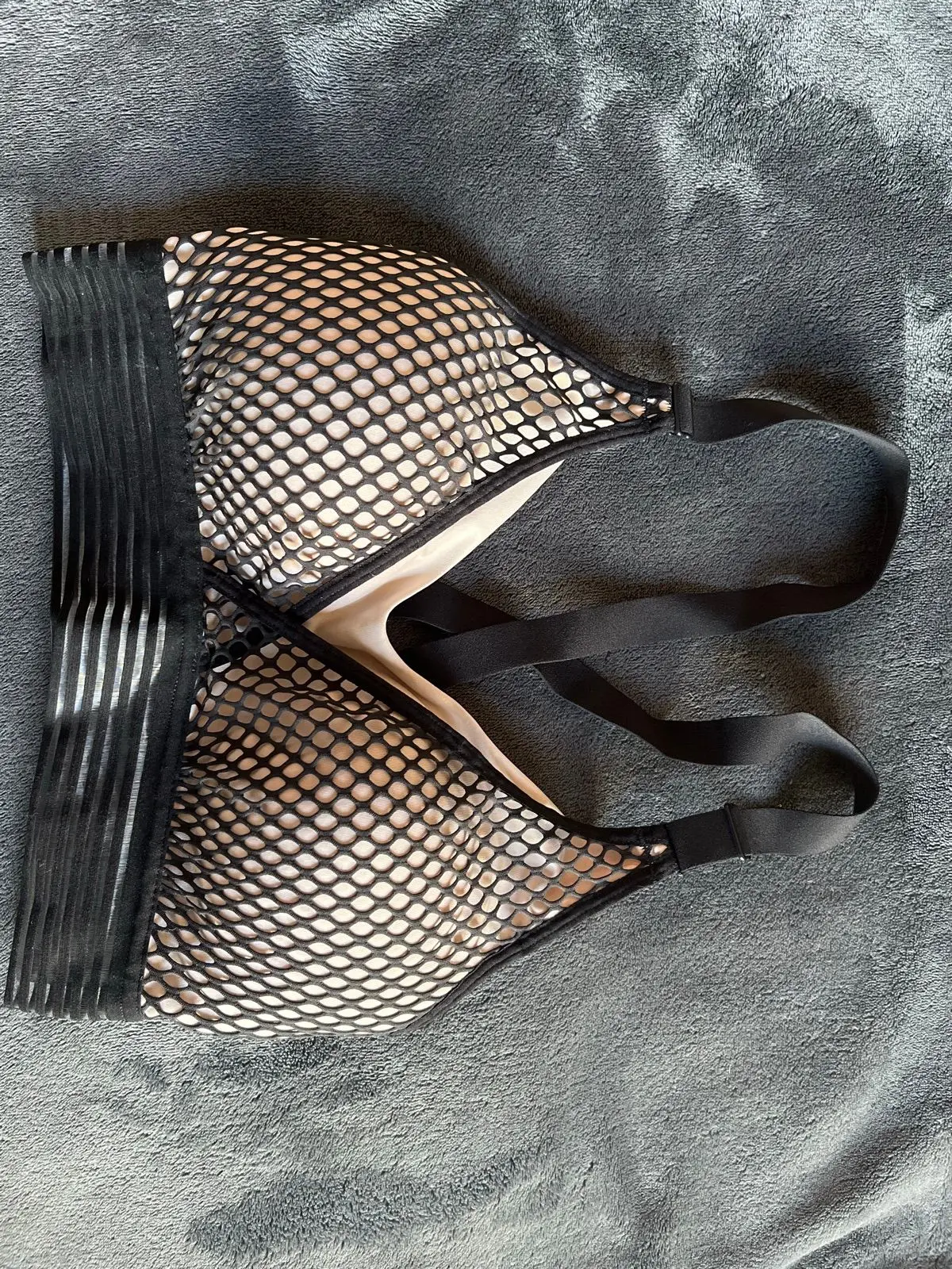 Victoria’s Secret Victoria's Secret Black Mesh Bra Size 34