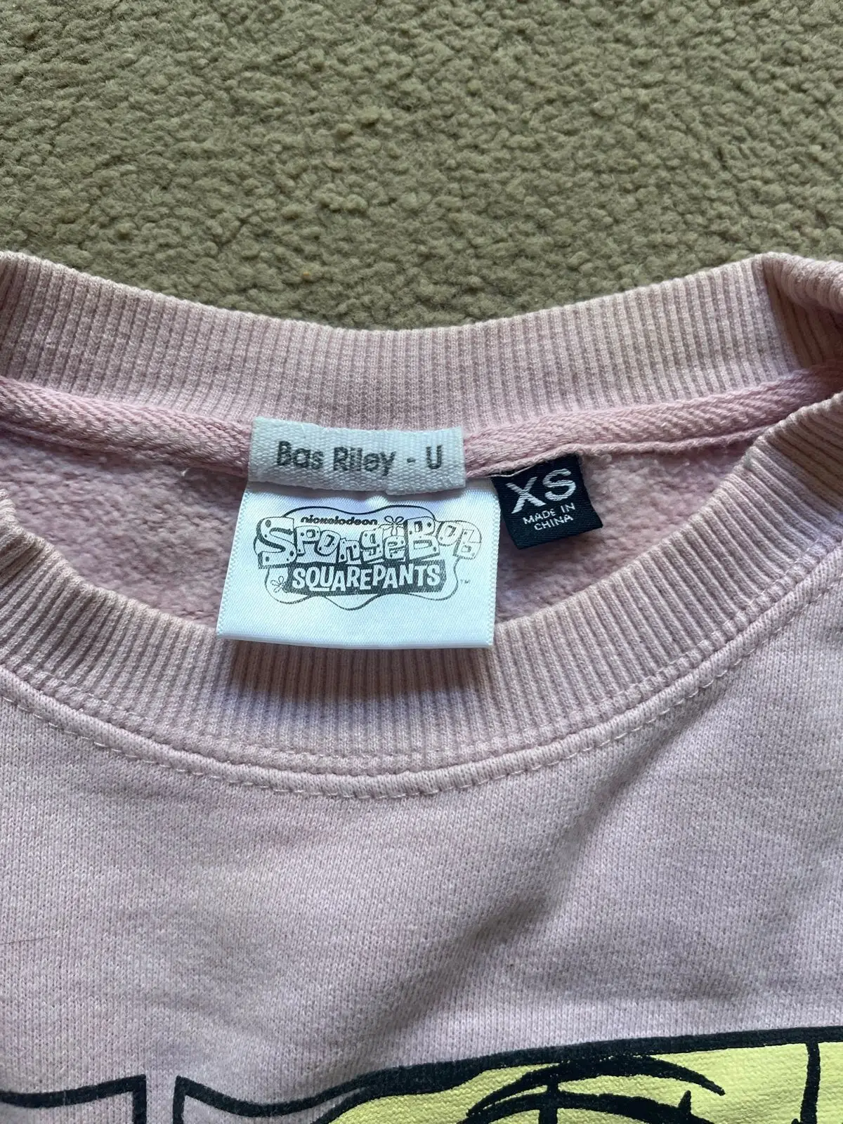 SpongeBob Pink Sweatshirt