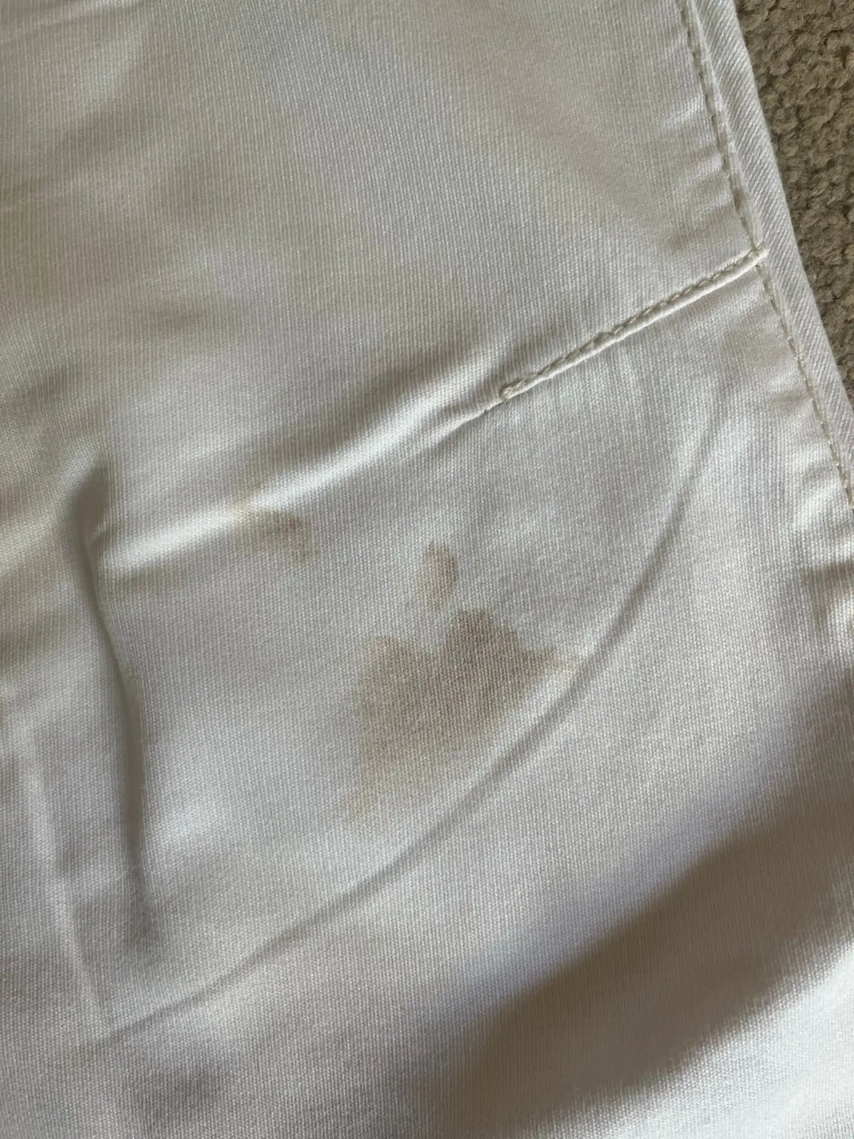 Cotton On White Cargo Pants Size S