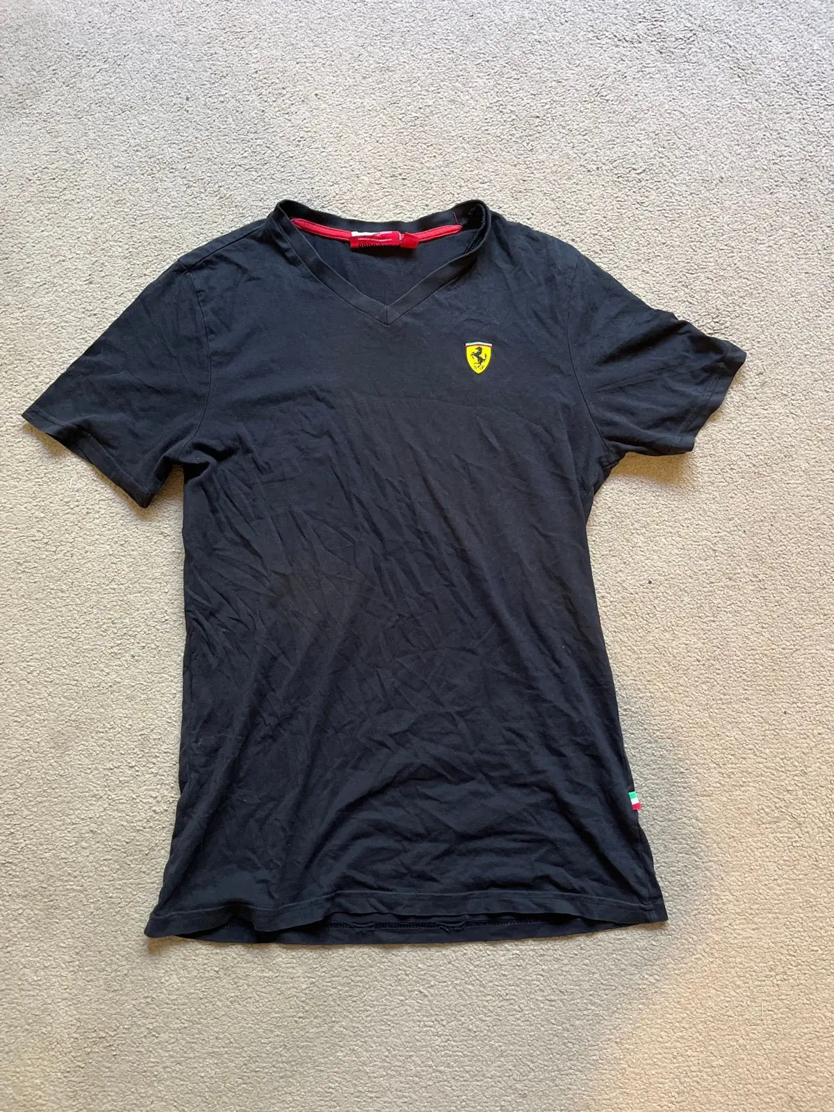 Ferrari Black T-Shirt