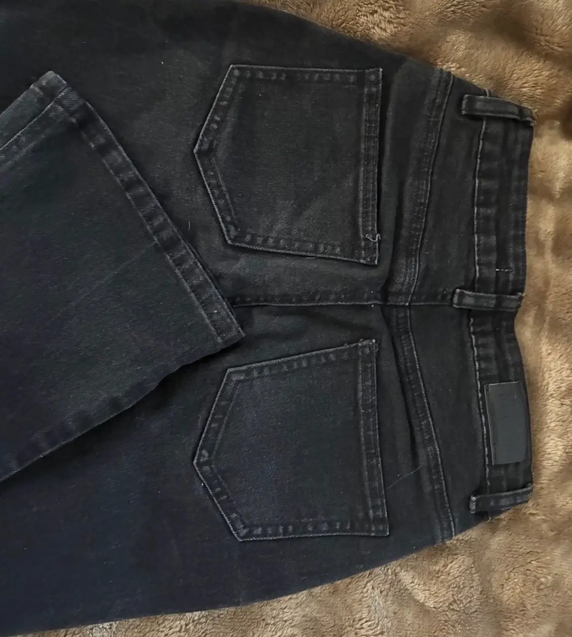 Black edgars jeans