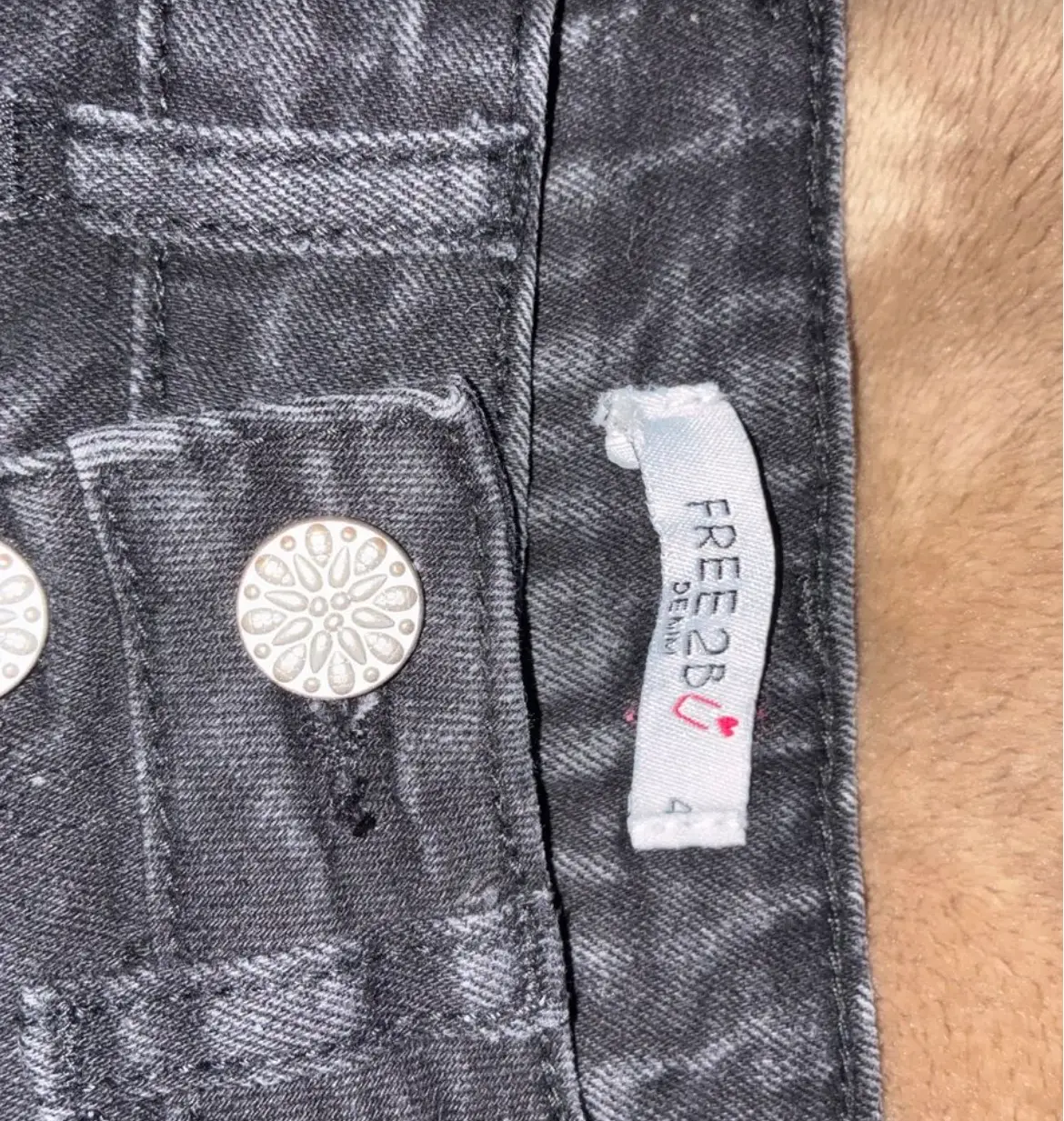 Black edgars jeans