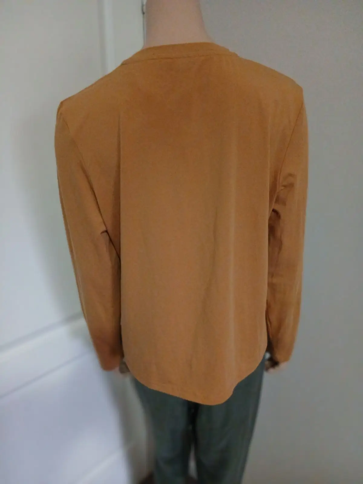 Mustard Long-Sleeve Top