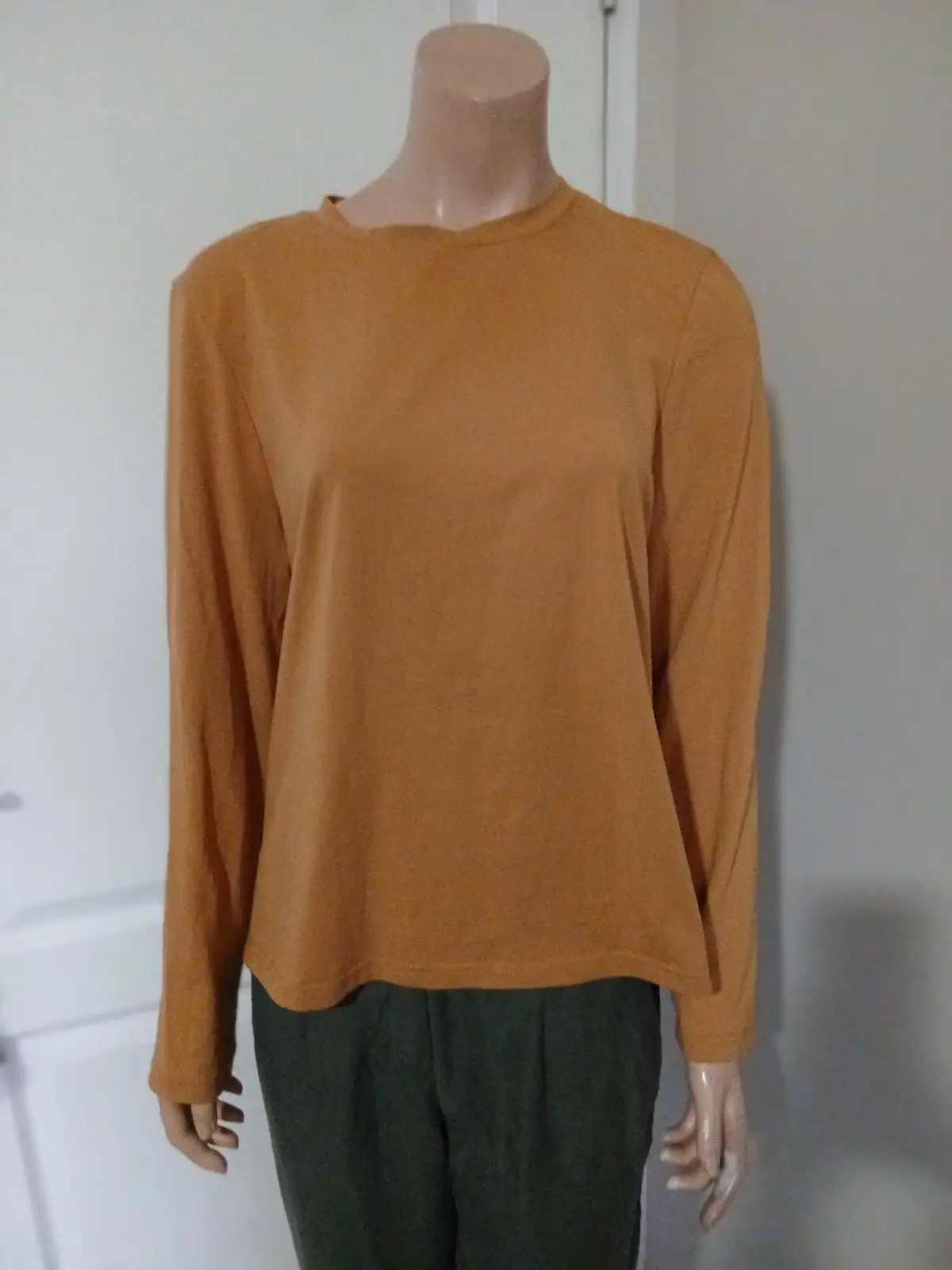 Mustard Long-Sleeve Top