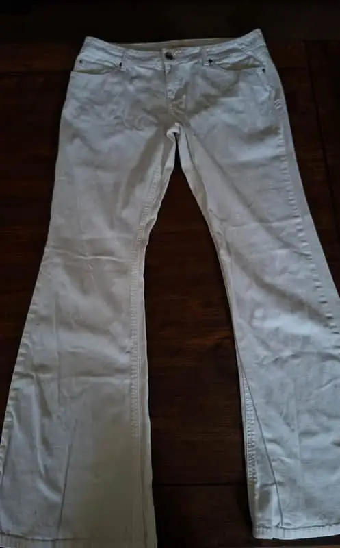 Truworths Hey Betty White Twill Denim Bootleg Pants