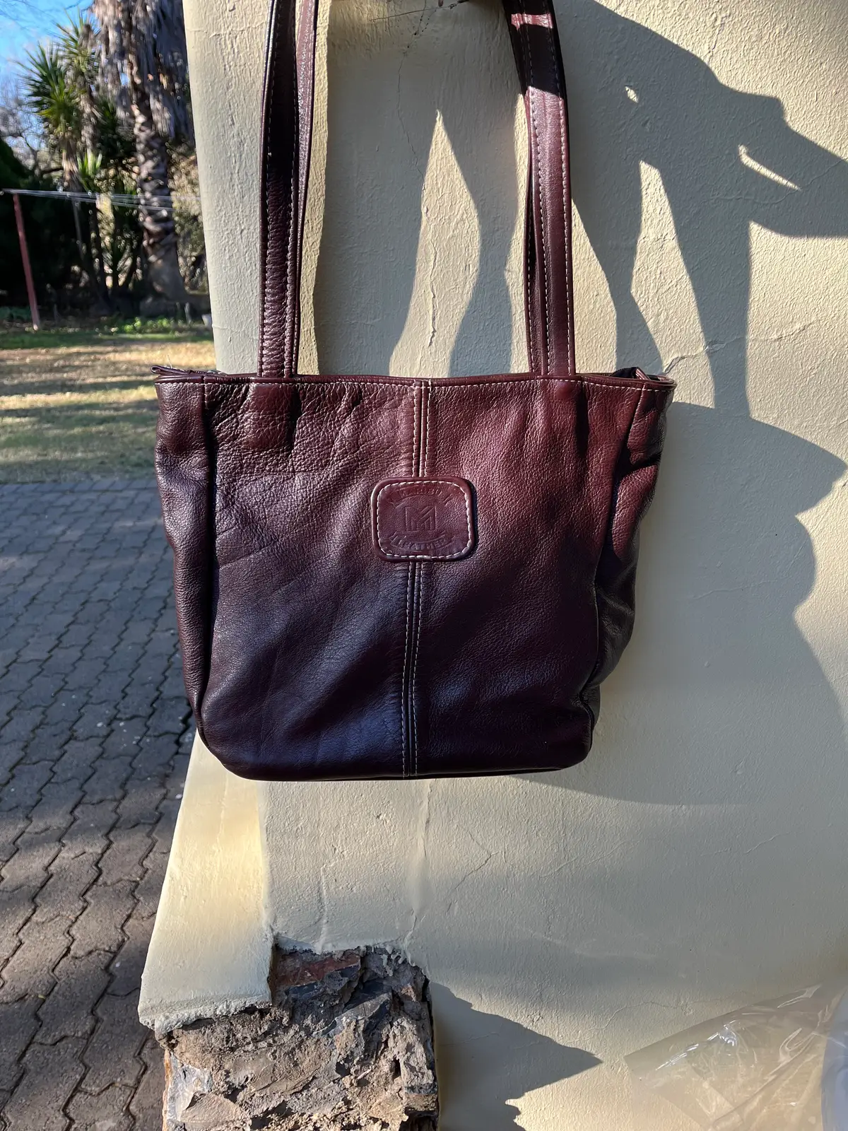 Marimbu Hand bag made of leather