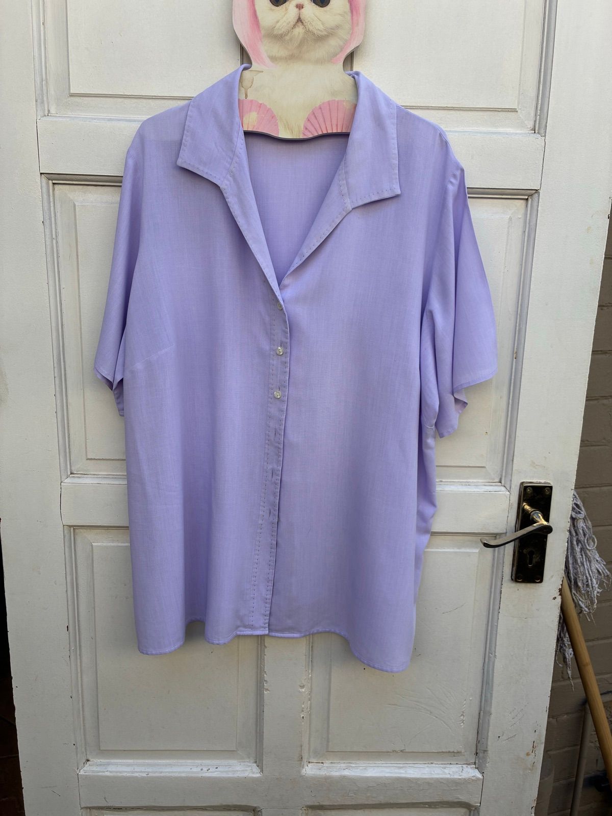 Marks & Spencer Lilac Button-Up Shirt