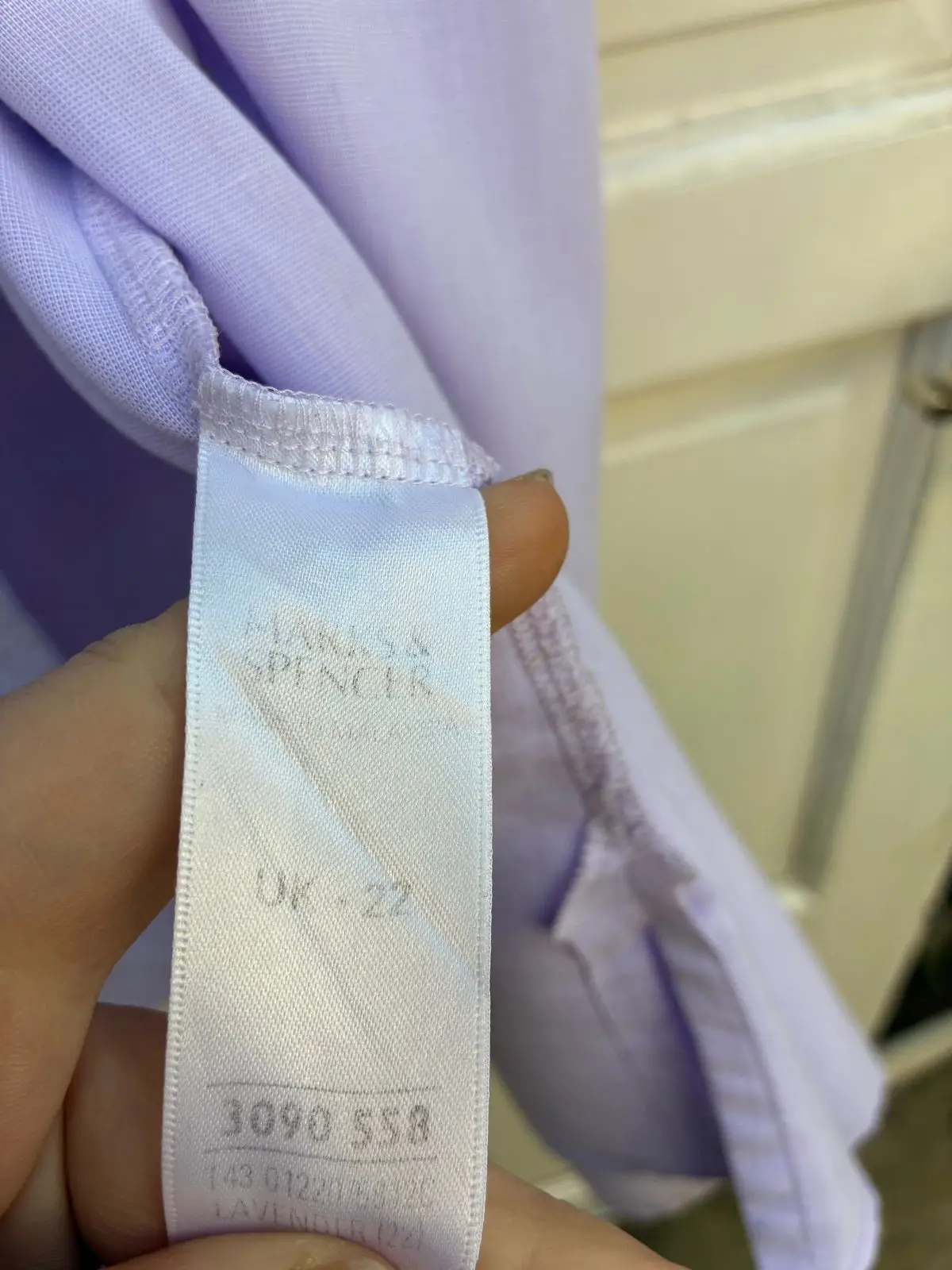 Marks & Spencer Lilac Button-Up Shirt