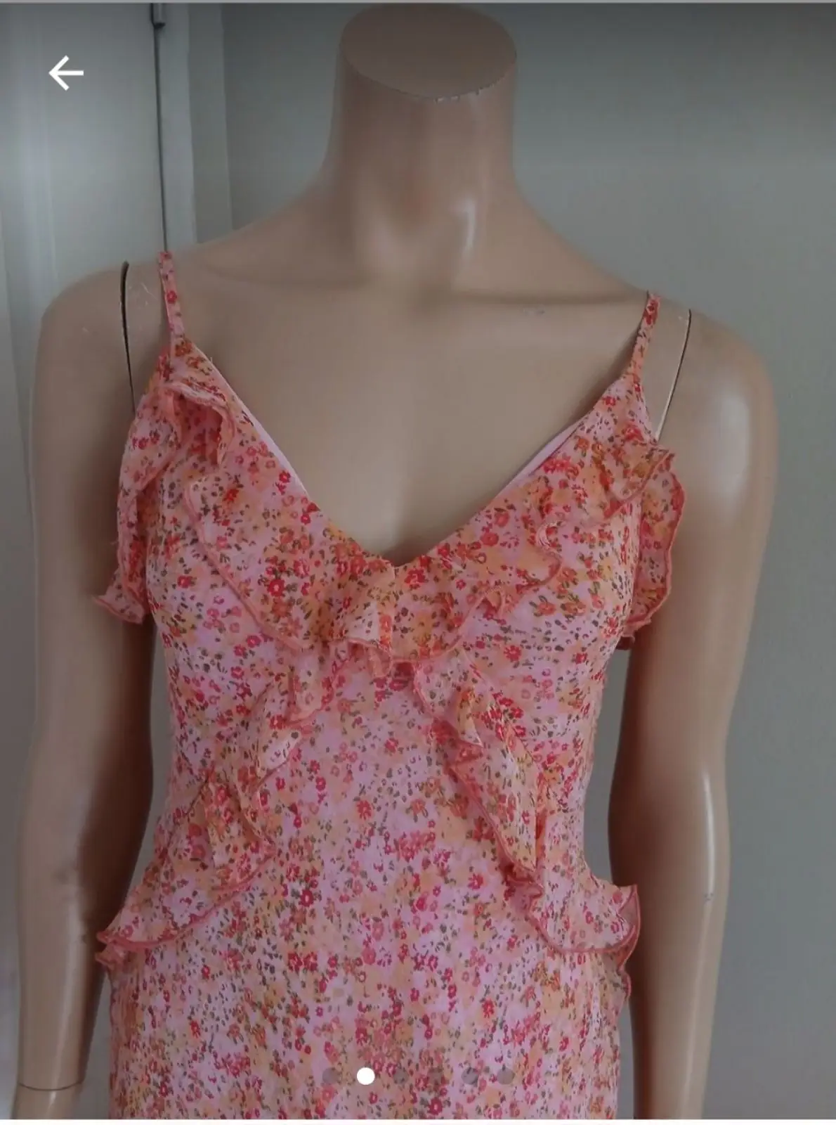 Floral Pink Maxi Dress