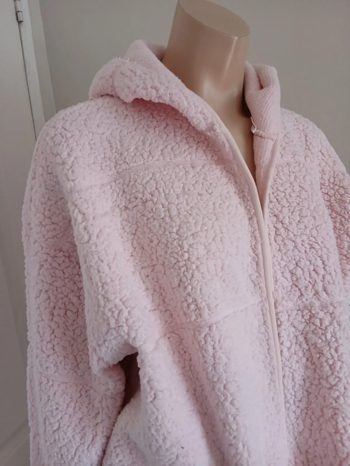 Cotton On Pink Fluffy Hoodie