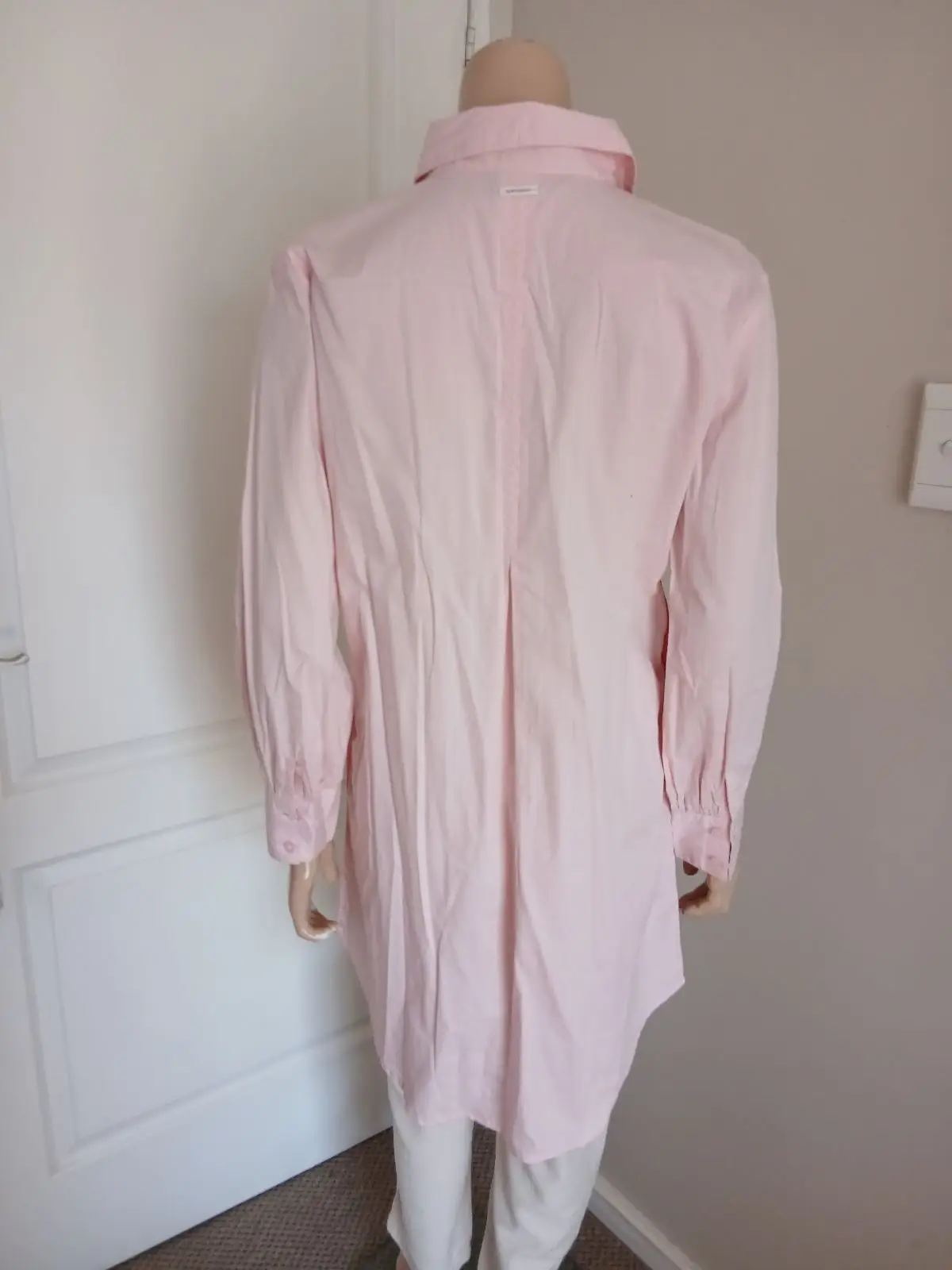 Earthaddict Light Pink Button-Up Shirt