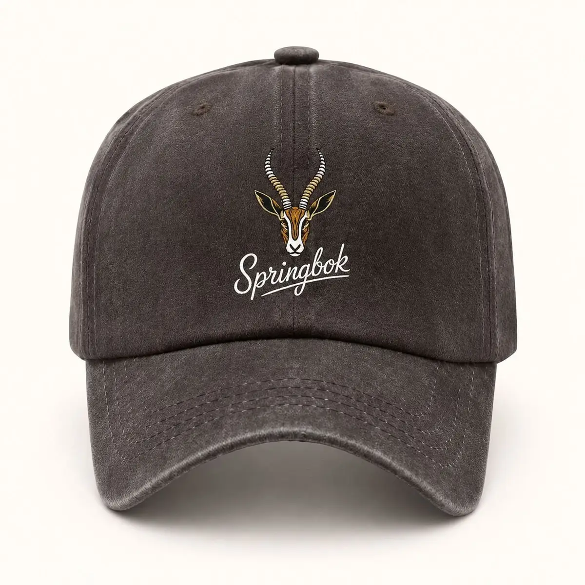 Grey Springbok Cap