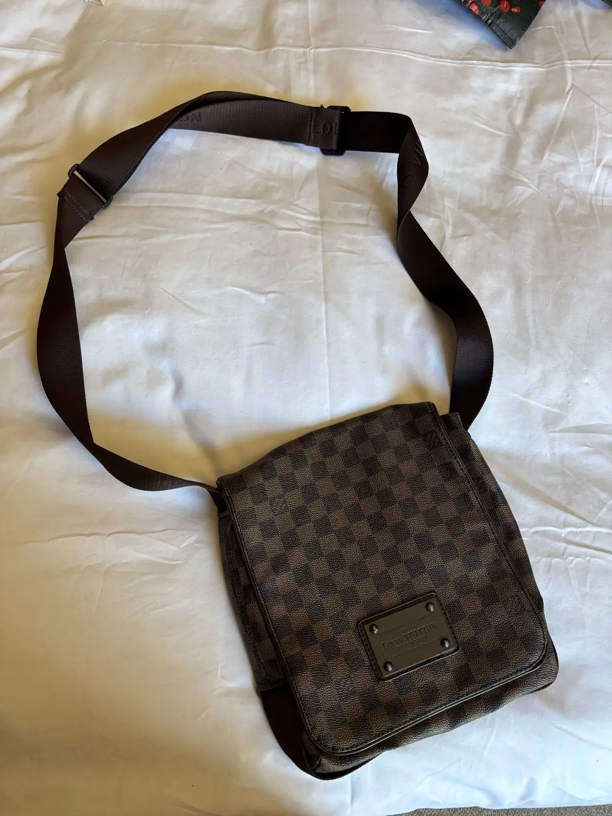 Louis Vuitton Brown Messenger Bag