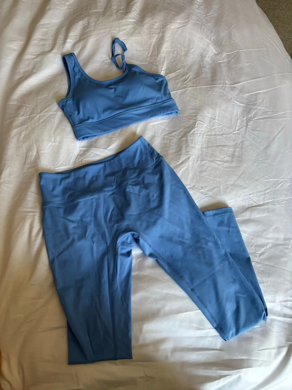 Blue Sports Bra