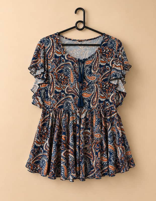Plus Size Peplum Top