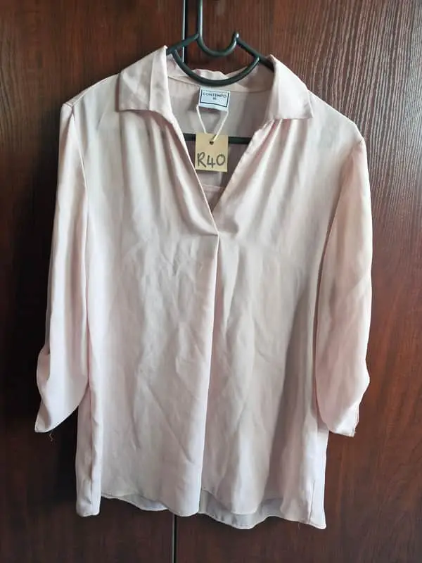 Contempo Pink long sleeve shirt