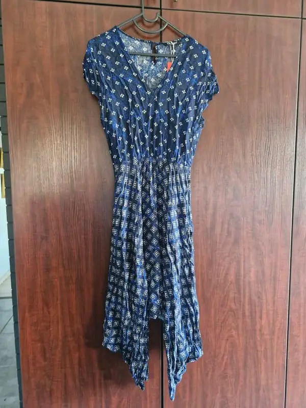 Ackermans Blue patter a-line summer dress