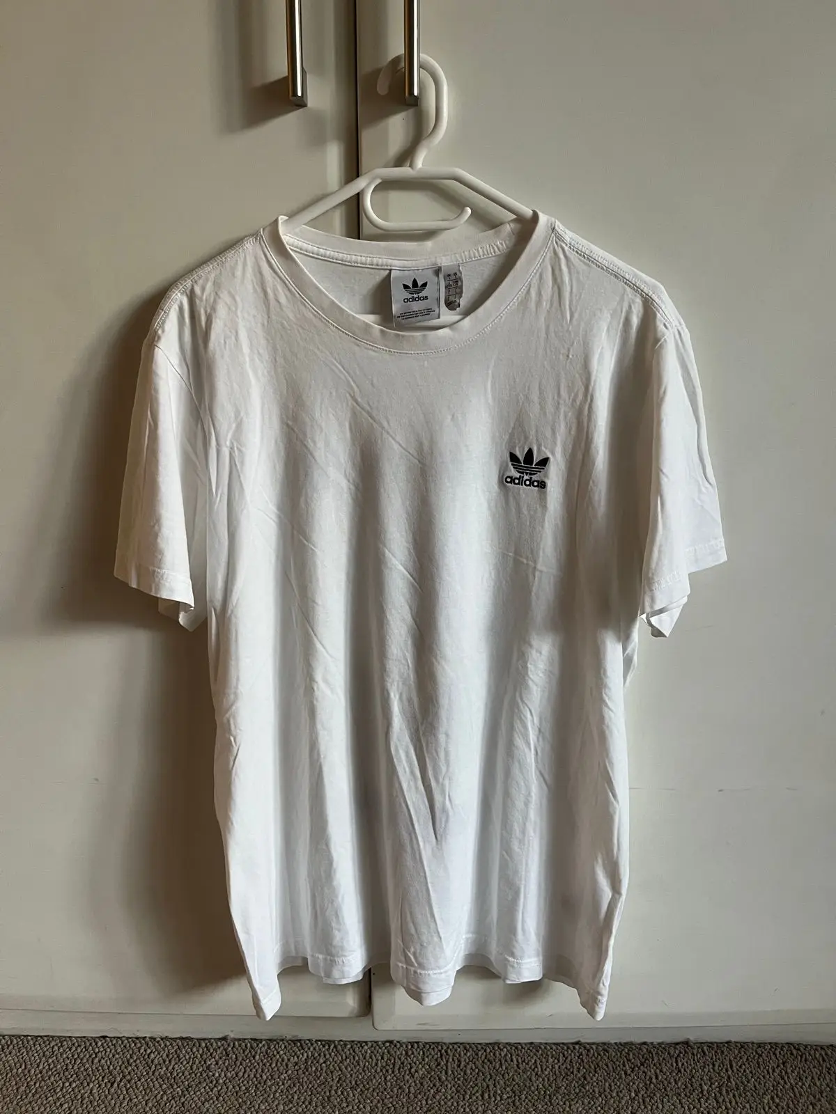 Adidas White T-Shirt