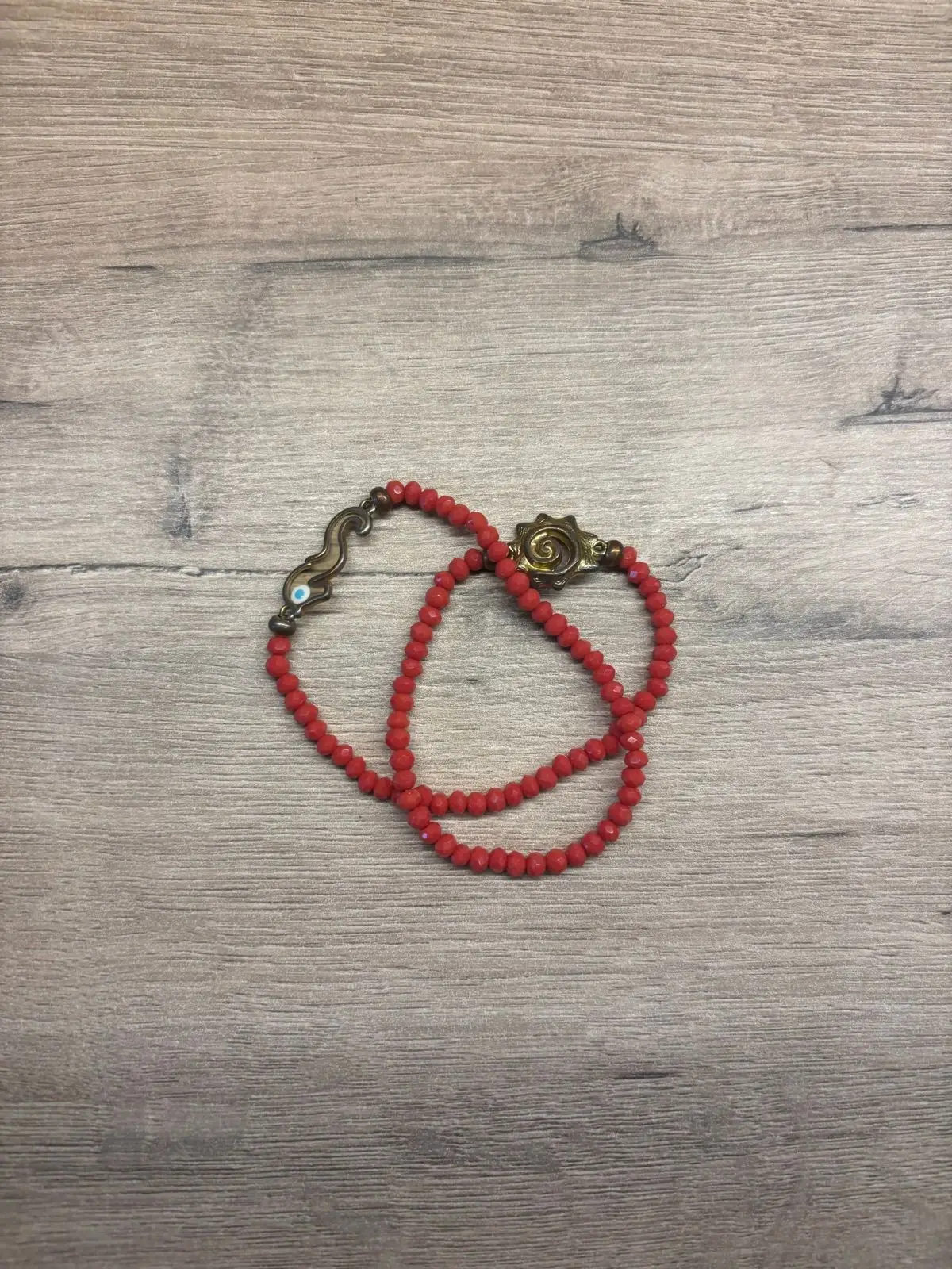 Red Beaded Necklace