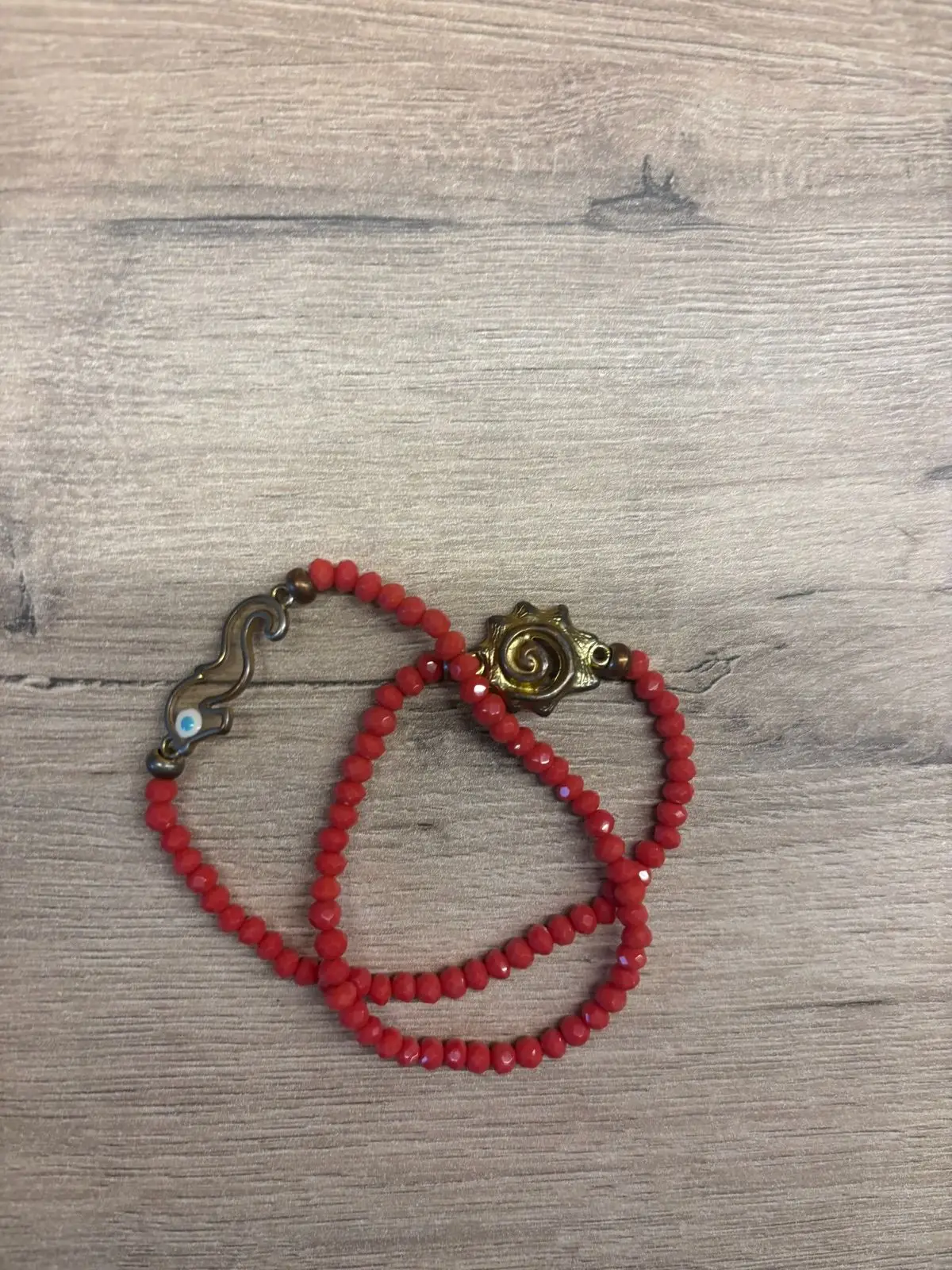 Red Beaded Necklace