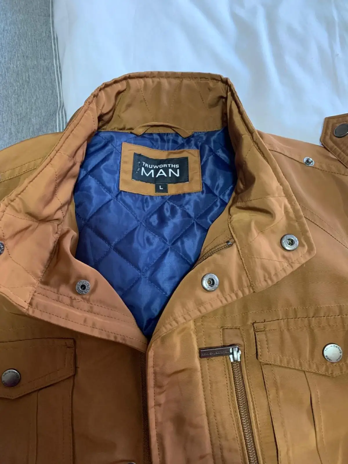 TruWorths Man Brown Jacket