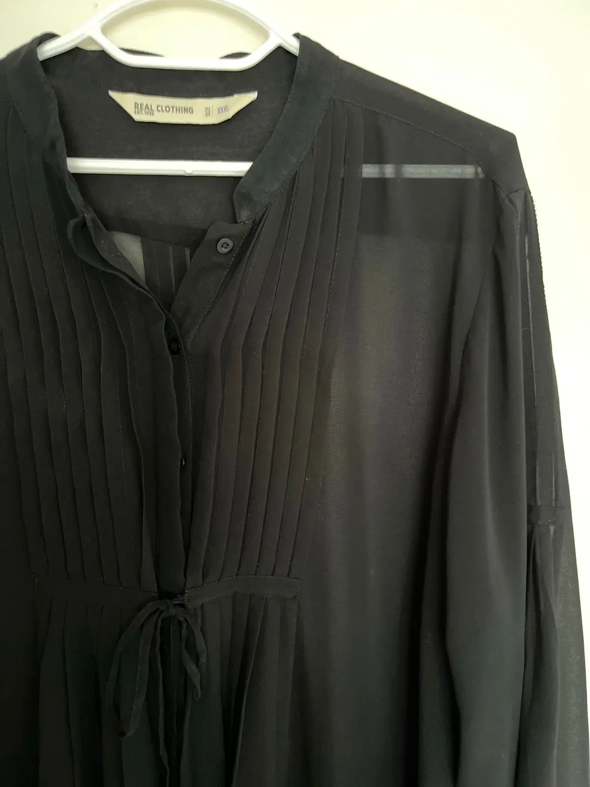 another marketplace Black Long Sleeve Blouse