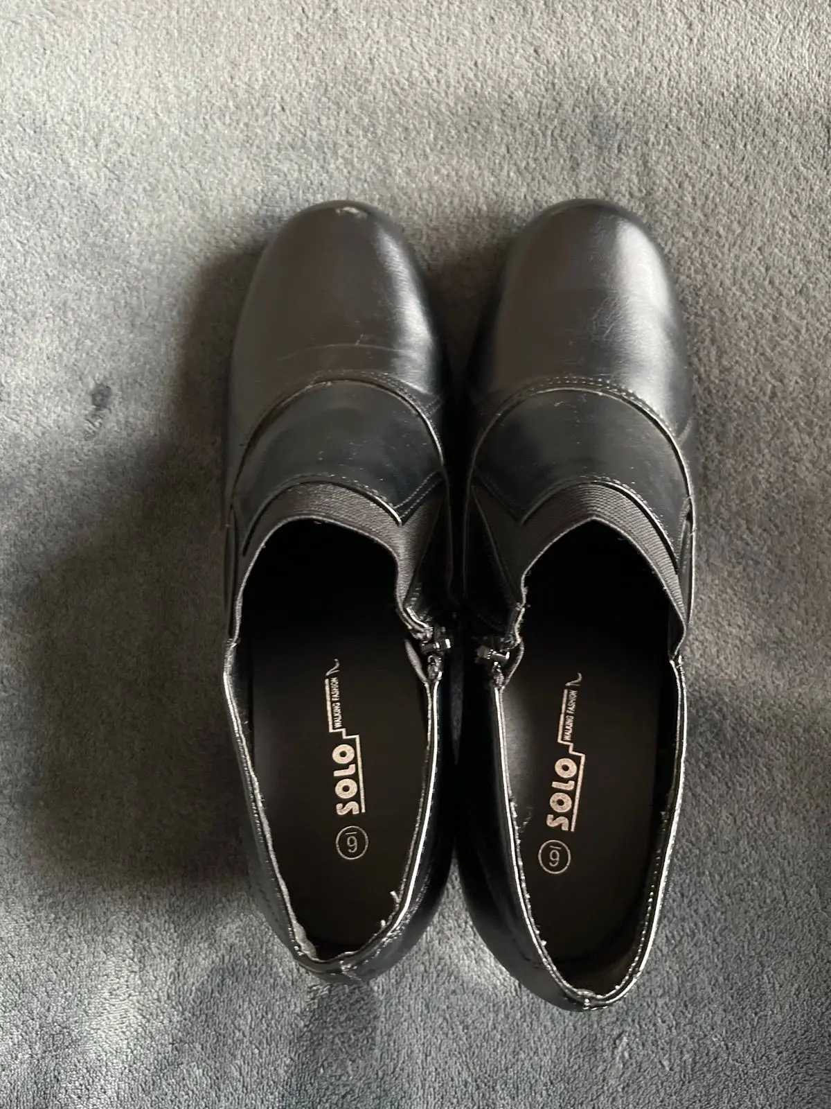 Solo Shoes Solo Black Shoes Size 6