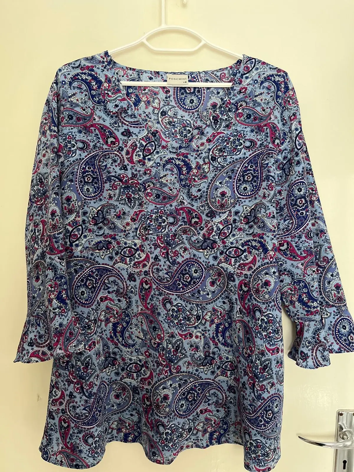 Foschini Paisley-Patterned Top Size 18