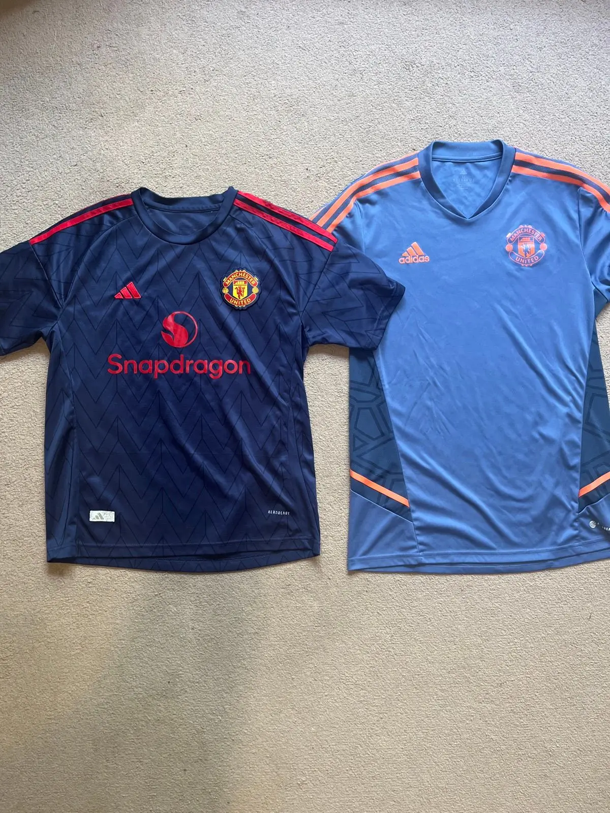 Adidas Manchester United Navy Jersey
