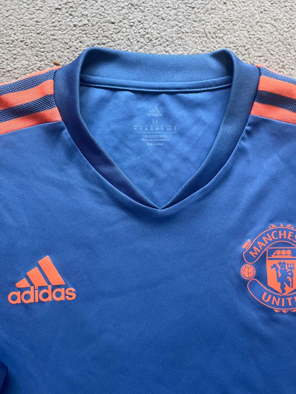 Adidas Manchester United Navy Jersey