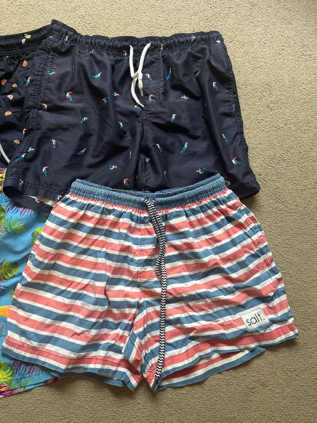 Light Blue Swim Shorts