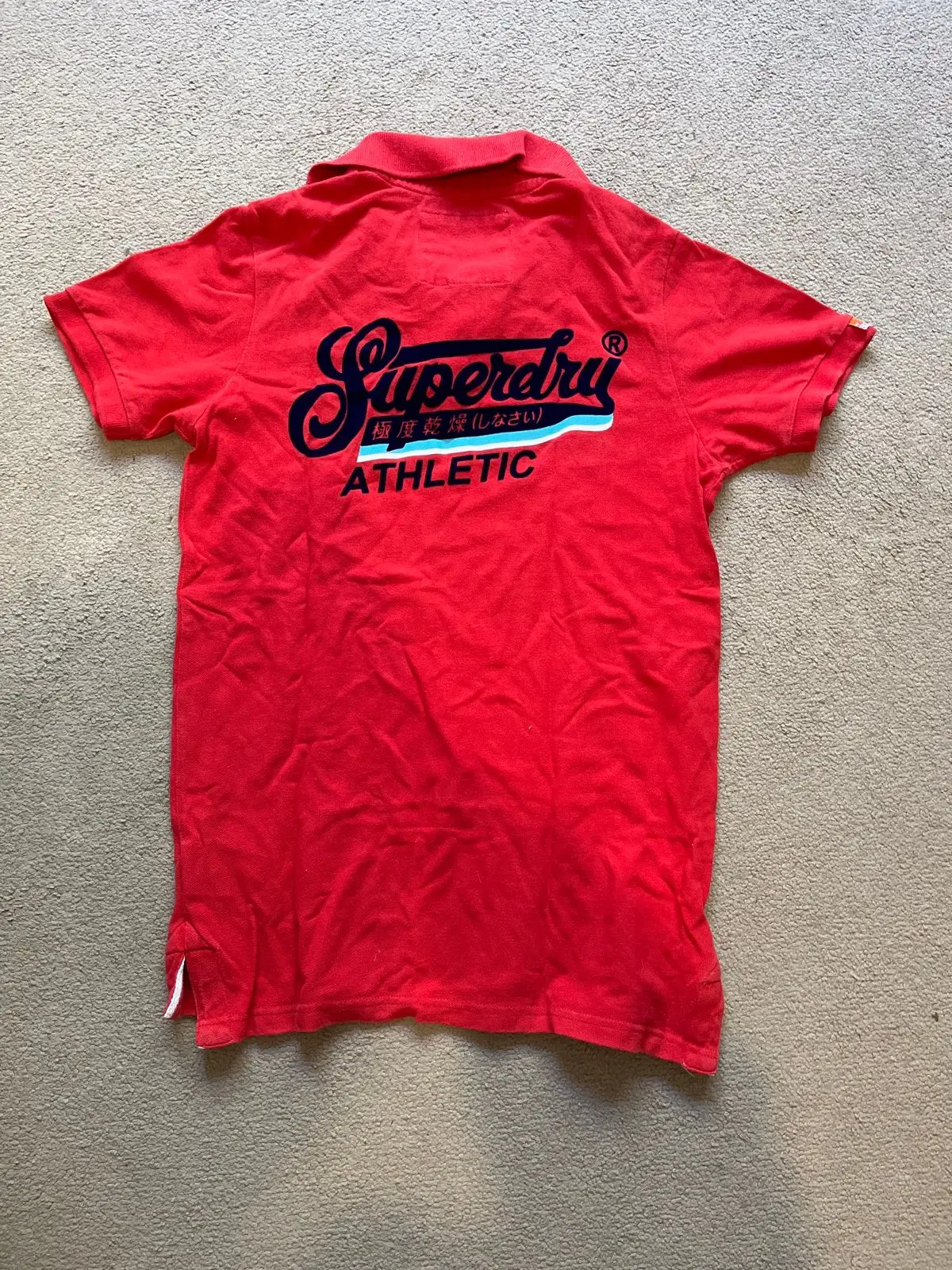 Superdry Red Polo Shirt