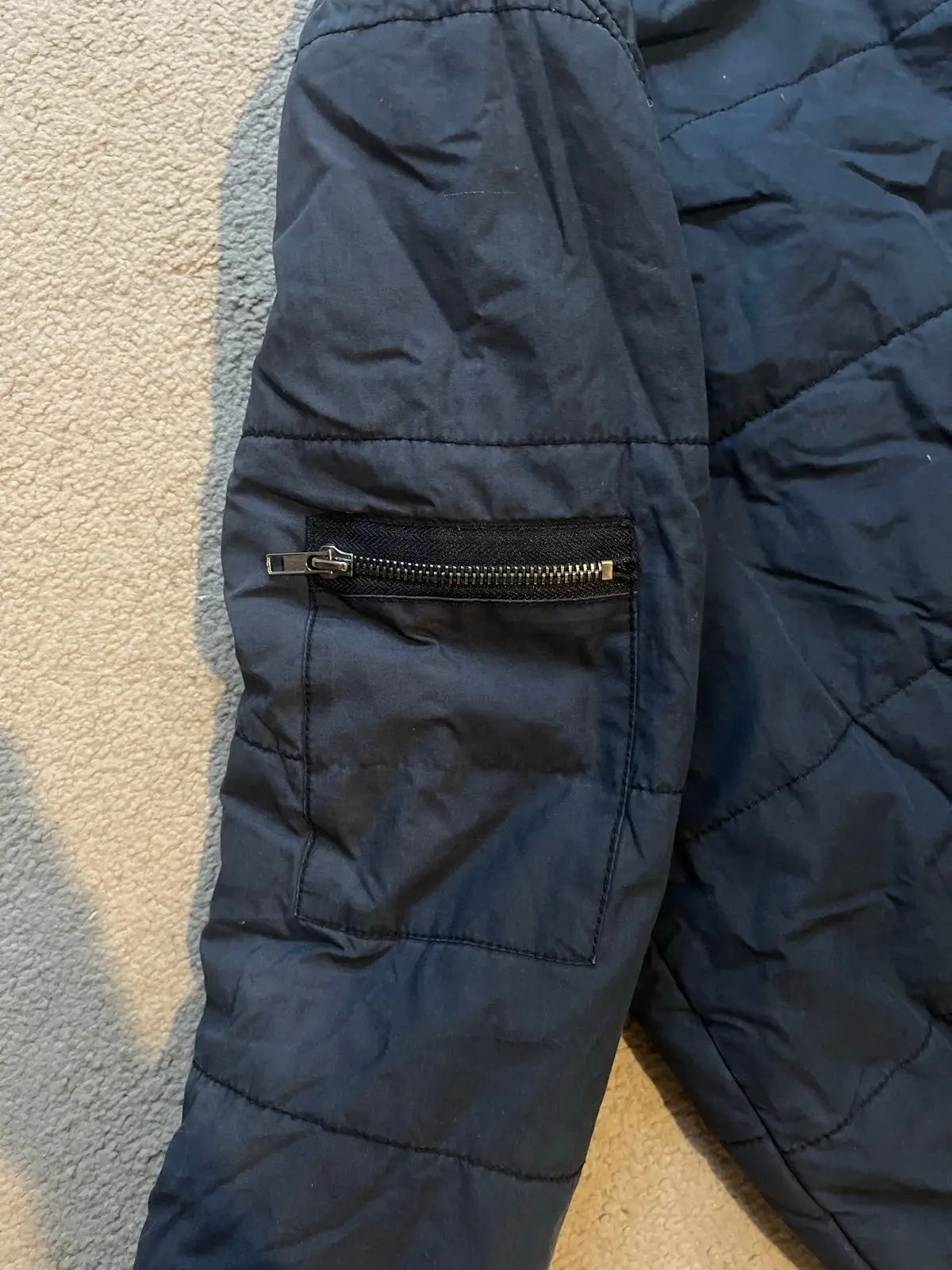 Cotton On Navy Bomber Jacket