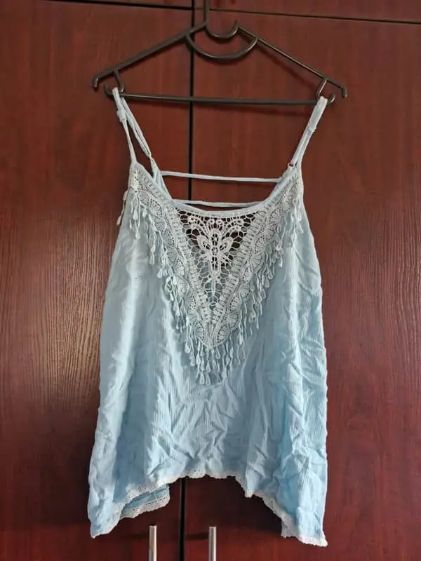 Modern Dynasty Blue boho vest