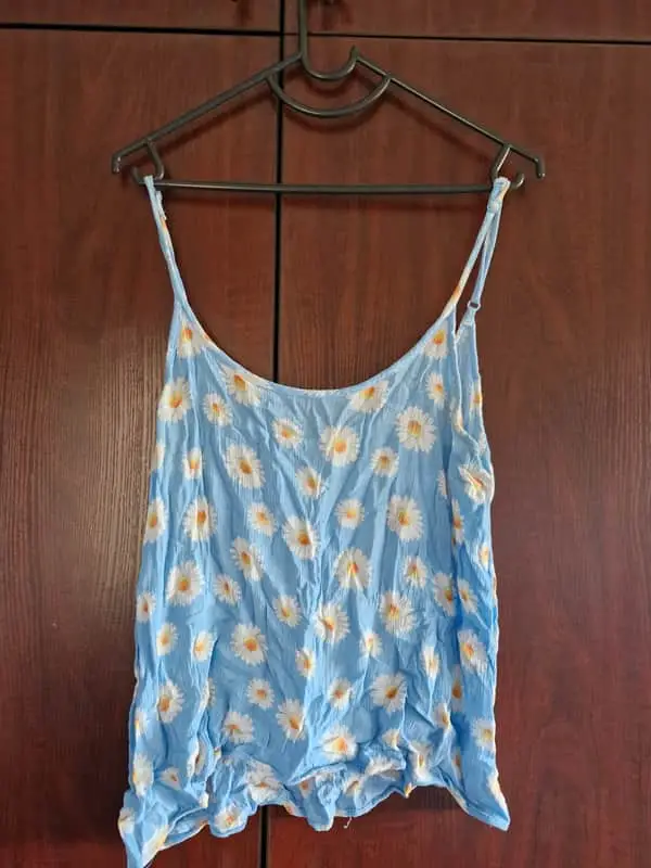 Cotton On Blue floral vest
