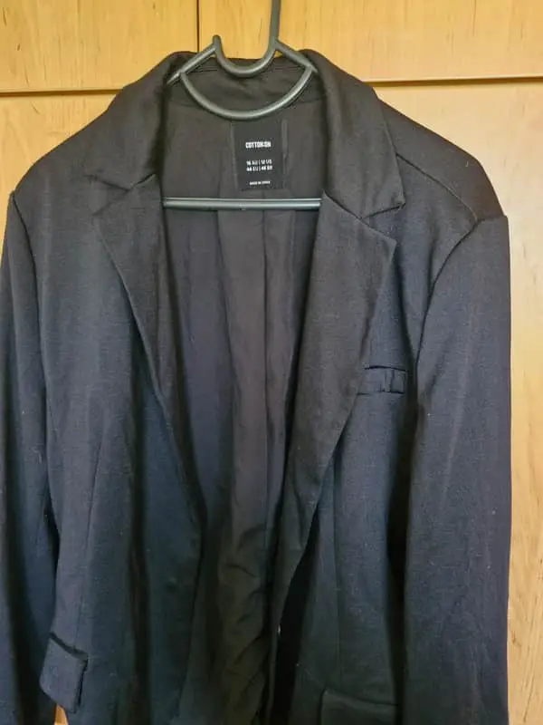 Black blazer