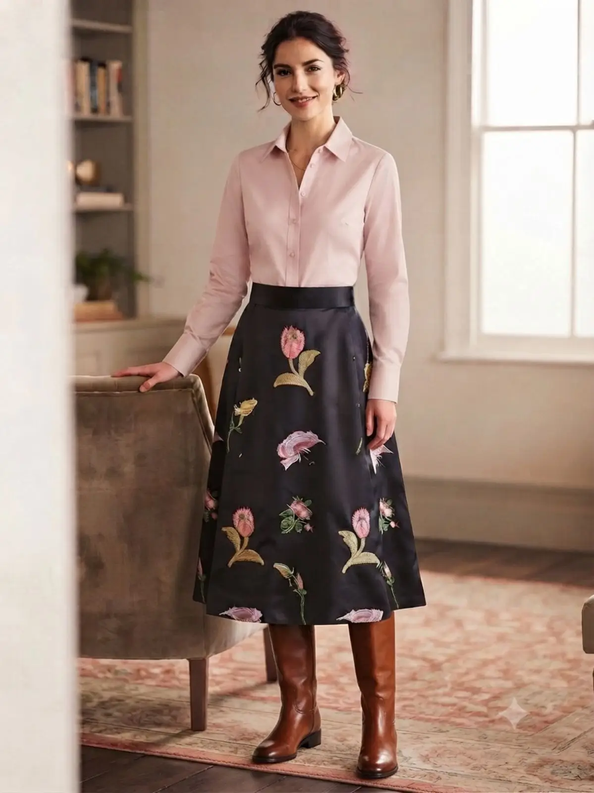 Jo Borkett another marketplace Pink Shirt