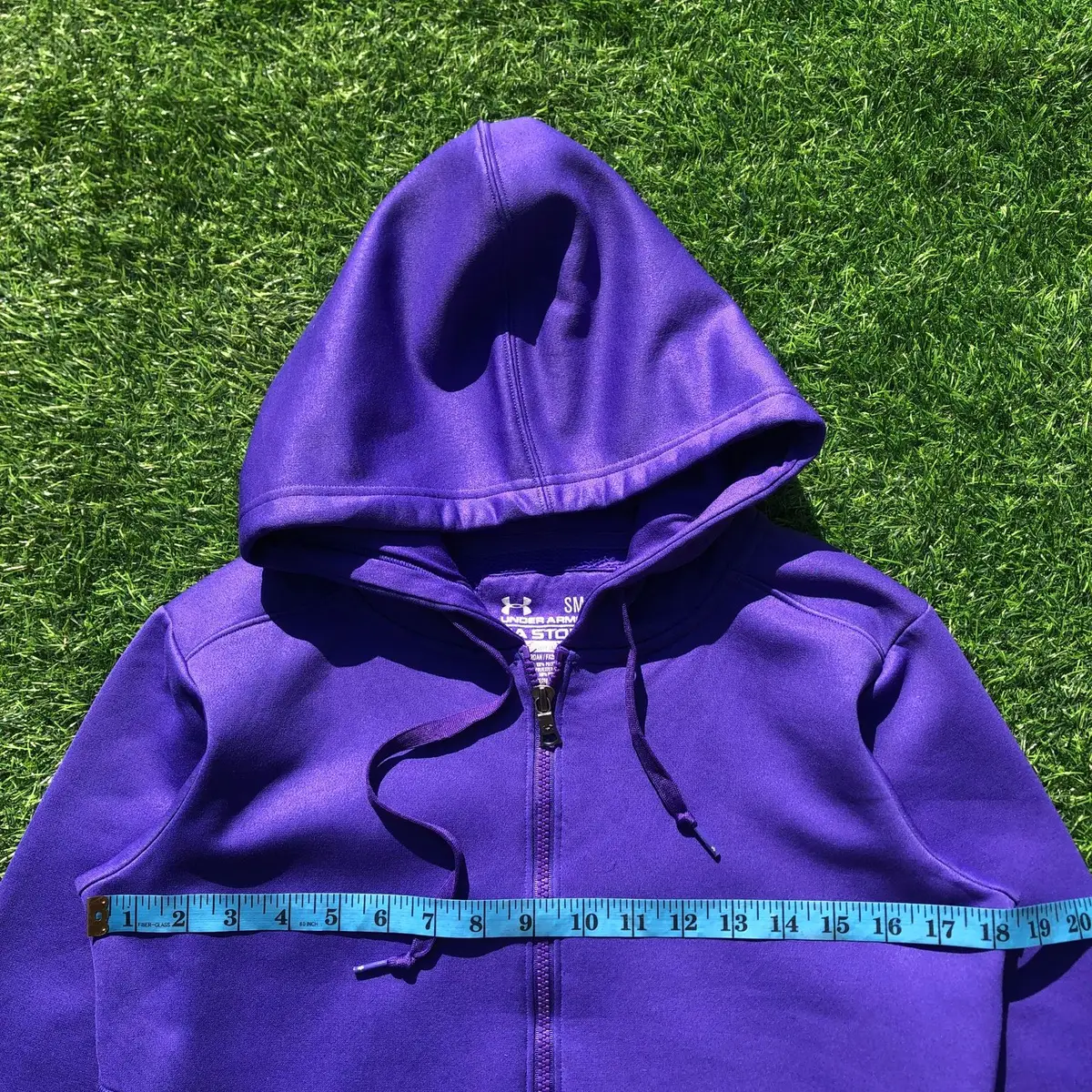Under Armour Purple Zip-Up Hoodie