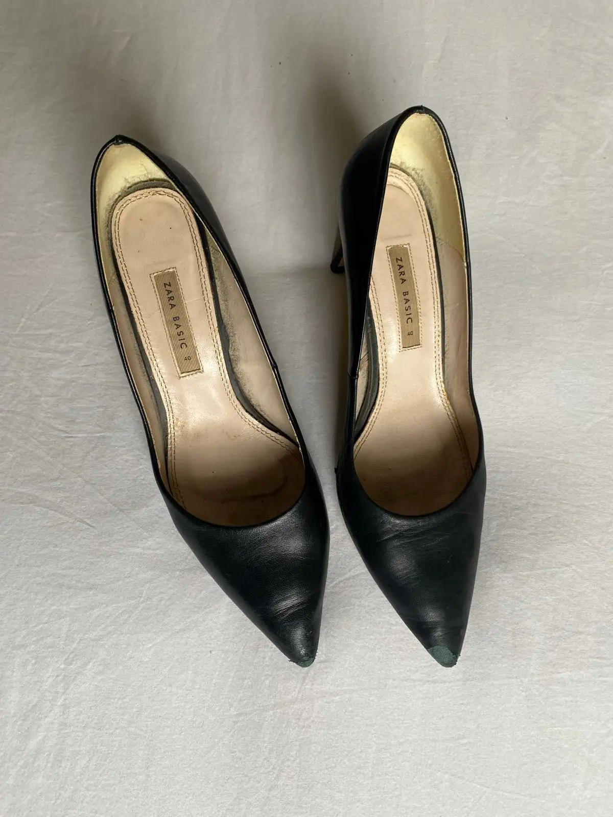 Zara Basic Black High Heels